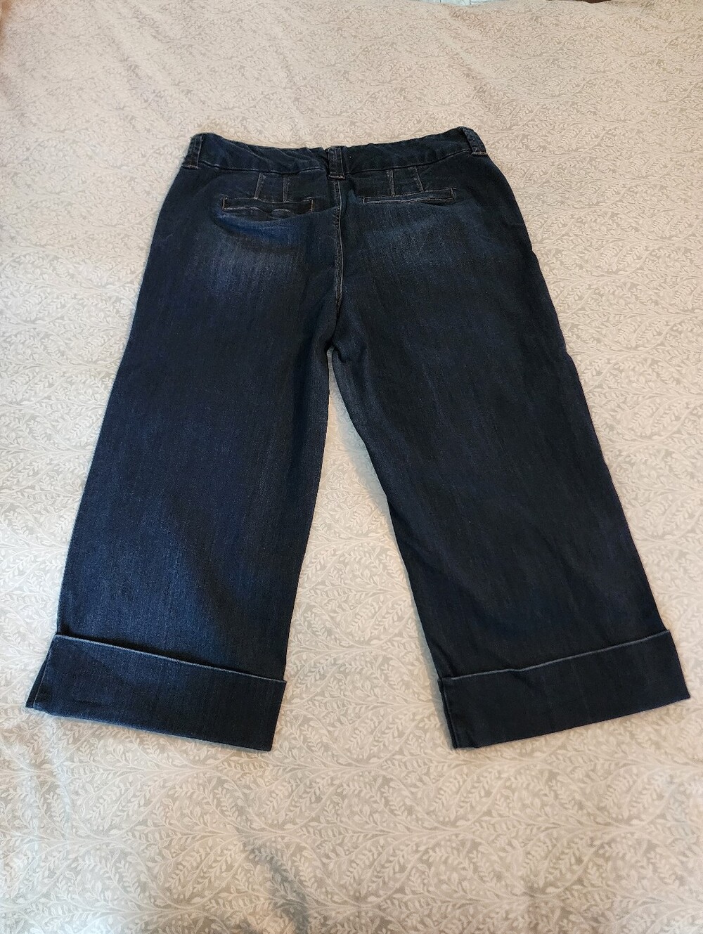Plus Size M Jeans by Maurices High Rise Rolled Hem Cropped Jean, 18W - Picture 4 of 11